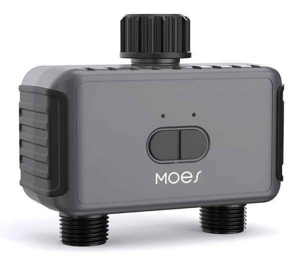 MOES Inteligentny podwójny zawór do nawadniania ogrodu Bluetooth - 1323813 - zdjęcie